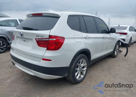 2014 BMW X3 xDrive35I from USA, damaged, VIN 5UXWX7C59E0E78996
